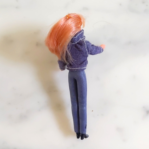 NWOT. Vintage 1998 Mattel Jean Jacket Barbie Collectible McDonalds HappyMealToy. - Picture 4 of 4